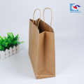 Chinese suppliers custom size cheap brown kraft paper bags